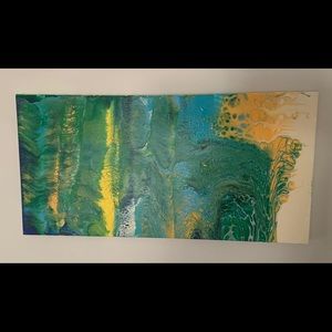 Abstract canvas “Summer”